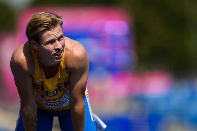 260813 Erik Erlandsson of Sweden after competing in men s 200 meter qualification during day 4 of the 2026 European Athletics Championships on August 13, 2026 in Birmingham. Photo: Maxim Thore BILDBYRAN kod MT MT1068 friidrott athletics friidrett friidrotts-em em friidretts-em 2026 european athletics championships 4 bbeng sweden sverige *** August 13, 2026: Erik Erlandsson of Sweden after competing in the men’s 200-meter qualifying round on Day 4 of the 2026 European Athletics Championships on August 13, 2026 in Birmingham. Photo by Maxim Thore. BILDBYRAN code MT MT1068 track and field athletics friidrett friidrotts em em friidretts em 2026 European Athletics Championships 4 BBENG Sweden Sverige  Copyright: MAXIMxTHORE BB260813MT005
