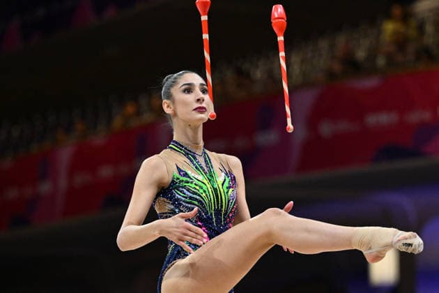 OTHER - Gymnastics - 42nd Rhythmic gymnastics, Rhythmische Sportgymnastik, RSG World Championships Photo by IPA ABACAPRESS.COM87442621 - WCh Rhythmics photographed at Feste Halle Messe, Frankfurt on August 13, 2026, by Filippo Tomasi Photography during the 42nd Rhythmic Gymnastics World Championships, Gymnastics in Frankfurt am Main, Germany, August 13, 2026 Frankfurt am Main Germany  Copyright: xIPAxSport ABACAx
