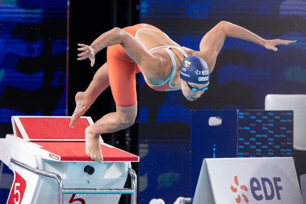European Aquatics Championships Swimming Day 4 Kotryna Teterevkova during European Aquatics Championships Swimming Day 4 in Paris, France, on August 13, 2026 Paris France  Copyright: xFotoxOlimpikx originalFilename:jastrzebowski-european260813_np4VX.jpg