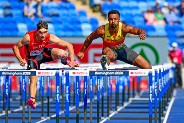 Leo NEUGEBAUER (Germany, VfB Stuttgart, 100m DECATHLON Men) GBR, European Athletics Championships, Athletics, 13.08.2026, GBR, European Athletics Championships, Athletics, 13.08.2026, Birmingham *** Leo NEUGEBAUER, Germany, VfB Stuttgart, Men s 100m Decathlon, GBR, European Athletics Championships, Athletics, August 13, 2026, GBR, European Athletics Championships, Athletics, August 13, 2026, Birmingham Copyright: xEibnerxPressefoto JanxPapenfussx EP_JPS