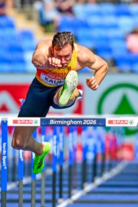 Niklas KAUL (Germany, USC Mainz, 100m DECATHLON Men) GBR, European Athletics Championships, Athletics, 13.08.2026, GBR, European Athletics Championships, Athletics, 13.08.2026, Birmingham *** Niklas KAUL, Germany, USC Mainz, Men s 100m Decathlon, GBR, European Athletics Championships, Track and Field, August 13, 2026, GBR, European Athletics Championships, Track and Field, August 13, 2026, Birmingham Copyright: xEibnerxPressefoto JanxPapenfussx EP_JPS