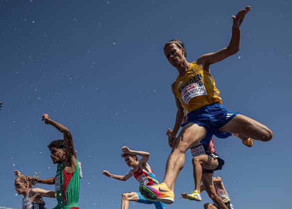 260813 Vidar Johansson of Sweden competes in men s 3000 meter steeplechase qualification during day 4 of the 2026 European Athletics Championships on August 13, 2026 in Birmingham. Photo: Maxim ThorÃ BILDBYRAN kod MT MT1068 friidrott athletics friidrett friidrotts-em em friidretts-em 2026 european athletics championships 4 bbeng sverige norge *** August 13, 2026: Vidar Johansson of Sweden competes in the men’s 3,000-meter steeplechase qualifying round during Day 4 of the 2026 European Athletics Championships on August 13, 2026 in Birmingham. Photo: Maxim Thora, BILDBYRAN, code MT MT1068. track and field, athletics, friidrett, friidrotts EM, 2026 European Athletics Championships, 4, BBENG, Sweden, Norway  Copyright: MAXIMxTHORE BB260813MT020