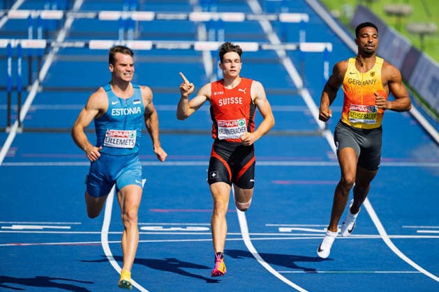 BIRMINGHAM, UNITED KINGDOM - AUGUST 13: Leon Krummenacher of Switzerland competes in the Men s Decathlon during the European Athletics Championships at Alexander Stadium on August 13, 2026 in Birmingham, United Kingdom. England United Kingdom Copyright: xBEAUTIFULxSPORTS TobiasxLacknerx