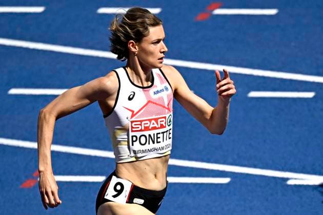 European Athletics Championships Birmingham 2026 - day 4 BIRMINGHAM, ENGLAND - AUGUST 13 : Ponette Helena (BEL) in action during the 400m Women Semi-final on day 4 of the Birmingham 2026 European Athletics Championships on August 13, 2026 in Birmingham, England, 13 08 2026 Birmingham ENGLAND  Copyright: xTomasxSiskx