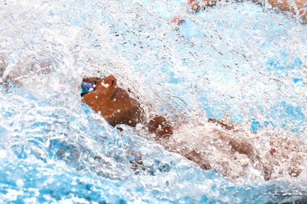 Championnat d Europe de natation PHOTOPQR LE COURRIER PICARD Haslin ; Saint Denis ; 13 08 2026 ; 13 08 26 Championnat d Europe de natation Yohann Ndoye Brouard 50m dos series Photo Fred Haslin European Swimming Championships at the Greater Paris Metropolis Olympic Aquatics Centre in Paris Saint Denis 93 France  Copyright: xPHOTOPQR LExCOURRIERxPICARD MAXPxHaslinx 20260813LCP5081 20260813LCP5081