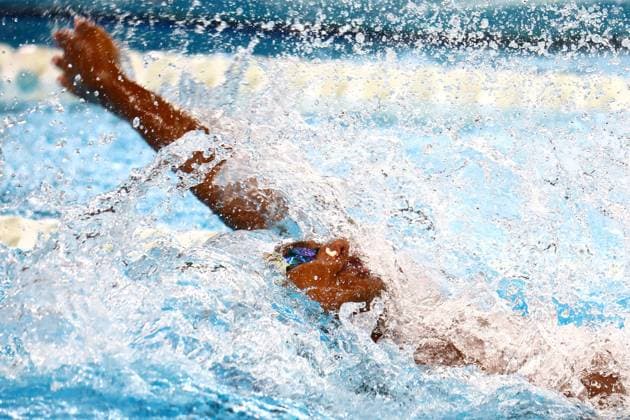 Championnat d Europe de natation PHOTOPQR LE COURRIER PICARD Haslin ; Saint Denis ; 13 08 2026 ; 13 08 26 Championnat d Europe de natation Yohann Ndoye Brouard 50m dos series Photo Fred Haslin European Swimming Championships at the Greater Paris Metropolis Olympic Aquatics Centre in Paris Saint Denis 93 France  Copyright: xPHOTOPQR LExCOURRIERxPICARD MAXPxHaslinx 20260813LCP5083 20260813LCP5083