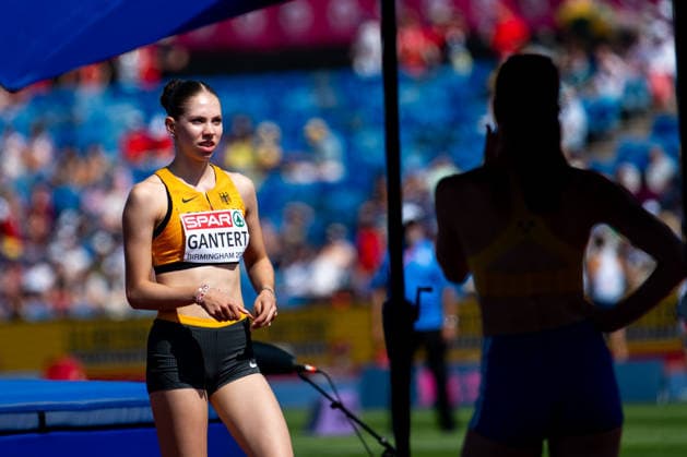 13.08.2026, GBR, Leichtathletik, Europameisterschaft 2026, Morgensession Tag 4, Birmingham Dorothea Gantert ( Deutschland ), Hochsprung Damen, Qualifikation Birmingham Alexander Stadium England Großbritannien *** August 13, 2026, GBR, Track and Field, 2026 European Championships, Morning Session, Day 4, Birmingham; Dorothea Gantert, Germany, Women s High Jump, Qualifying Round, Alexander Stadium, Birmingham, England, Great Britain Copyright: xNordphoto Memmlerx