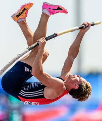 260813 Sander Aae Skotheim of Norway competes in men s decathlon pole vault during day 4 of the 2026 European Athletics Championships on August 13, 2026 in Birmingham. Photo: Mathias Bergeld BILDBYRAN kod MB MT1068 friidrott athletics friidrett friidrotts-em em friidretts-em 2026 european athletics championships 4 bbeng decathon tikamp tiokamp norge norway *** August 13, 2026: Sander Aae Skotheim of Norway competes in the men’s decathlon pole vault during Day 4 of the 2026 European Athletics Championships on August 13, 2026 in Birmingham. Photo by Mathias Bergeld, BILDBYRAN, code MB MT1068. track and field, athletics, friidrett, friidrotts EM, 2026 European Athletics Championships, 4-day decathlon, tikamp, tiokamp, Norway  Copyright: MATHIASxBERGELD BB260813MB089