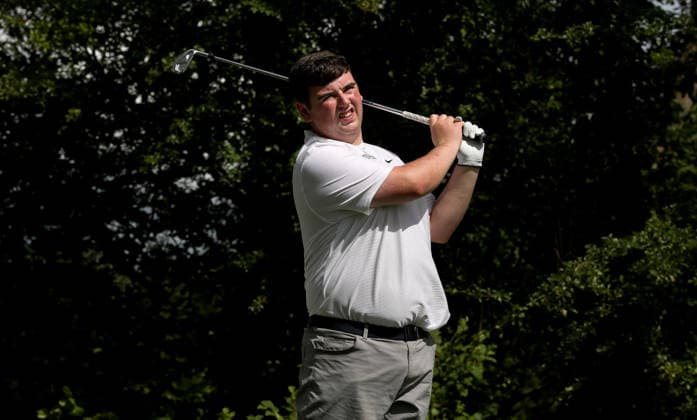REPRO FREE *PRESS RELEASE NO REPRODUCTION FEE* EDITORIAL USE AIG Irish Men s Amateur Close Championship, Portumna, Galway 13 8 2026 James Mitten James Mitten 13 8 2026  Copyright: xx BK1_1277