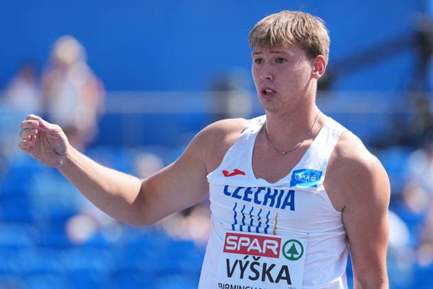 +++CAPTION CORRECTION+++European Athletics Championships in Birmingham, United Kingdom, August 13, 2026. Czech Jan Vyska competes during the Javelin throw - qualification. (CTKxPhoto JaroslavxSvoboda) CTKPhotoP2026081305009  CTKPhotoP2026081305009