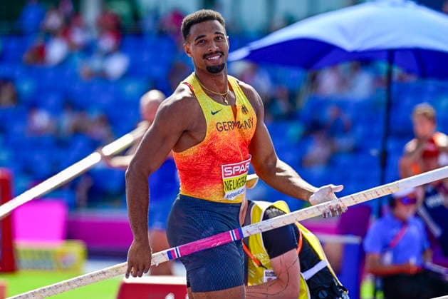 Leo NEUGEBAUER (Germany, VfB Stuttgart, 100m DECATHLON Men) GBR, European Athletics Championships, Athletics, 13.08.2026, GBR, European Athletics Championships, Athletics, 13.08.2026, Birmingham *** Leo NEUGEBAUER, Germany, VfB Stuttgart, Men s 100m Decathlon, GBR, European Athletics Championships, Athletics, August 13, 2026, GBR, European Athletics Championships, Athletics, August 13, 2026, Birmingham Copyright: xEibnerxPressefoto JanxPapenfussx EP_JPS