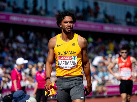 13.08.2026, GBR, Leichtathletik, Europameisterschaft 2026, Morgensession Tag 4, Birmingham Joshua Hartmann ( Deutschland ), 200 Meter Sprint Herren, Vorlauf Birmingham Alexander Stadium England Großbritannien *** August 13, 2026, GBR, Track and Field, 2026 European Championships, Morning Session, Day 4, Birmingham, Joshua Hartmann (Germany), Men s 200-meter dash, Heats, Alexander Stadium, Birmingham, England, Great Britain Copyright: xNordphoto Memmlerx