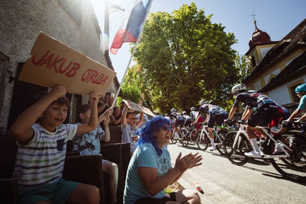 Czech Tour 2026, stage 1, Road cycling, Rad, Radsport, Strasse fans, on August 13, 2026, Karlovy Vary, Czechia. (CTKxPhoto JanxBrychta) CTKPhotoF202608130030201  CTKPhotoF202608130030201