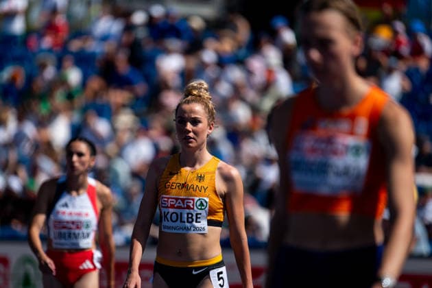 13.08.2026, GBR, Leichtathletik, Europameisterschaft 2026, Morgensession Tag 4, Birmingham Smilla Kolbe ( Deutschland ), 800 Meter Lauf Damen, Halbfinale Birmingham Alexander Stadium England Großbritannien *** August 13, 2026, GBR, Track and Field, 2026 European Championships, Morning Session, Day 4, Birmingham; Smilla Kolbe, Germany, Women s 800-meter race, Semifinals, Alexander Stadium, Birmingham, England, Great Britain Copyright: xNordphoto Memmlerx