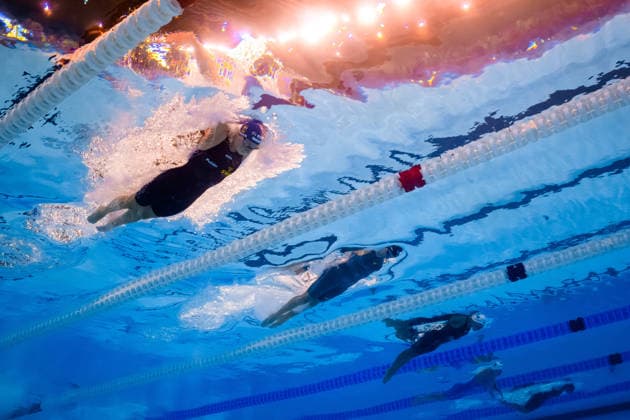 260813 Louise Hansson of Sweden, Angelina Köhler of Germany and Tamara Potocka of Slovakia compete in a women™s 100 meters butterfly swimming semifinal during day 14 of the 2026 European Aquatics Championships on August 13, 2026 in Saint-Denis. Photo: Joel Marklund BILDBYRAN kod JM JM0841 bbeng simning swimming svomming 2026 european aquatics championships em dam Sverige Sweden *** August 13, 2026: Louise Hansson of Sweden, Angelina Köhler of Germany, and Tamara Potocka of Slovakia compete in the women’s 100-meter butterfly swimming semifinal on Day 14 of the 2026 European Aquatics Championships on August 13, 2026 in Saint-Denis. Photo by Joel Marklund. BILDBYRAN code JM JM0841 bbeng swimming 2026 European Aquatics Championships EM women Sweden  Copyright: JOELxMARKLUND BB260813JM161