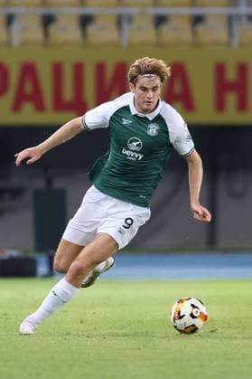 Nathan Lowe of Hibernian Shkendija v Hibernian, UEFA Conference League, 3rd Qualifying Round, Second Leg, Football, Nacionalna Arena Toe Proeski, Skopje, North Macedonia - 13 Aug 2026Skopje Nacionalna Arena Tose Proeski United Kingdom  Copyright: xNikolaxKrstic Shutterstockx 17069367z