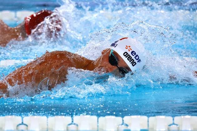 Championnat d Europe de natation PHOTOPQR LE COURRIER PICARD Haslin ; Saint Denis ; 13 08 2026 ; 13 08 26 Championnat d Europe de natation Centre Aquatique Olympique Daniel Popovici (Rou) demi finale du 200m nage libre Photo Fred Haslin -- European Swimming Championships at the Greater Paris Metropolis Olympic Aquatics Centre in Paris Saint Denis 93 France  Copyright: xPHOTOPQR LExCOURRIERxPICARD MAXPxHaslinx 20260813LCP5809 20260813LCP5809