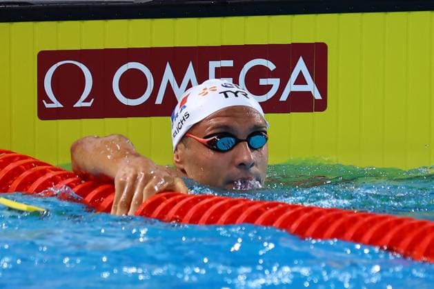 Championnat d Europe de natation PHOTOPQR LE COURRIER PICARD Haslin ; Saint Denis ; 13 08 2026 ; 13 08 26 Championnat d Europe de natation Centre Aquatique Olympique Roman Fuchs demi finale du 200m nage libre Photo Fred Haslin -- European Swimming Championships at the Greater Paris Metropolis Olympic Aquatics Centre in Paris Saint Denis 93 France  Copyright: xPHOTOPQR LExCOURRIERxPICARD MAXPxHaslinx 20260813LCP5811 20260813LCP5811