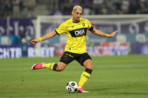 13.August.2026 - SOCCER - 2026 27 UEFA Conference League, Third Qualifying Round, 2nd Leg, FK Austria Wien vs Beitar Jerusalem Yarden Shua (Beitar Jerusalem) is in action Vienna Franz-Horr-Stadion (Generali-Arena) Vienna Austria Copyright: xYigitxOermex xPsxImagesxYigitxOermex xPsxImagesx