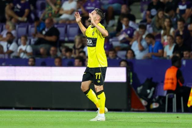 13.August.2026 - SOCCER - 2026 27 UEFA Conference League, Third Qualifying Round, 2nd Leg, FK Austria Wien vs Beitar Jerusalem Omer Atzili (Beitar Jerusalem) celebrates his team s first goal Vienna Franz-Horr-Stadion (Generali-Arena) Vienna Austria Copyright: xYigitxOermex xPsxImagesxYigitxOermex xPsxImagesx