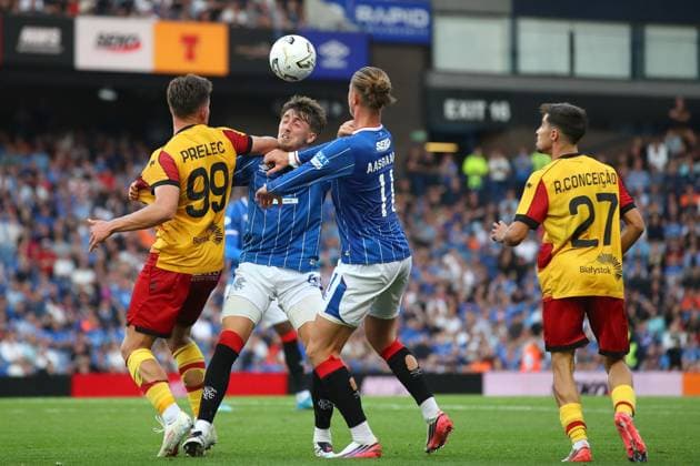 Football, Europa League qualifiers, Glasgow Rangers v Jagiellonia Białystok