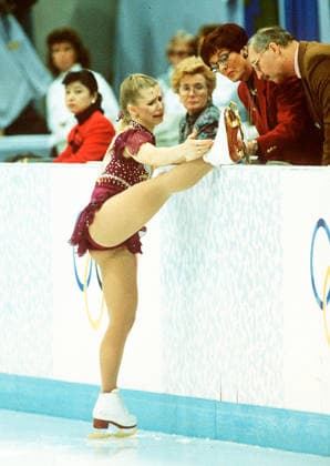 OS, Lillehammer, Konstakning, Damer: Tonya Harding, USA. Lillehammer Norge *** Olympic Games, Lillehammer, Figure Skating, Womens, Tonya Harding, USA, Lillehammer, Norway  Copyright: xArnexForsellx