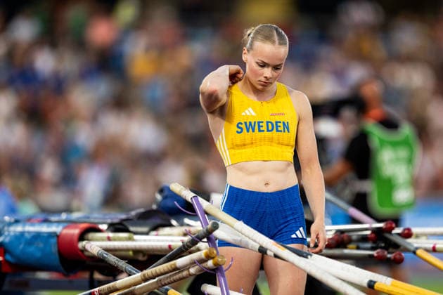 260813 Kajsa Roth of Sweden ahead of women™s pole vault finals during day 4 of the 2026 European Athletics Championships on August 13, 2026 in Birmingham. Photo: Mathias Bergeld BILDBYRAN kod MB MT1068 friidrott athletics friidrett friidrotts-em em friidretts-em 2026 european athletics championships 4 bbeng *** August 13, 2026: Kajsa Roth of Sweden ahead of the women’s pole vault finals on Day 4 of the 2026 European Athletics Championships in Birmingham 2026 in Birmingham. Photo by Mathias Bergeld. BILDBYRAN code MB MT1068. track and field, athletics, friidrett, friidrotts EM, 2026 European Athletics Championships, 4 BBENG  Copyright: MATHIASxBERGELD BB260813MB099