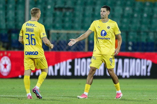 SOCCER - UEFA Europa League - Qualifiers - PFC CSKA - Maccabi Tel Aviv FC Photo by IPA ABACAPRESS.COM87453956 - Maccabi s Ester Sokler celebrating after scoring a goal during the Europa League qualifying match between PFC CSKA and Maccabi Tel Aviv FC at Vasil Levski National Stadium in Sofia, Bulgaria, on August 13, 2026 Sofia Bulgaria  Copyright: xIPAxSport ABACAx