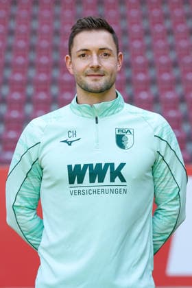 Reha- und Athletik-Trainer, Christian Hahn; FC Augsburg 1907 1. BL, Porträttermin 2026 2027, Spielerporträts Augsburg Bayern Deutschland *** Rehabilitation and Athletic Trainer, Christian Hahn, FC Augsburg 1907 (1. Bundesliga), Profile Session 2026–2027, Player Profiles: Augsburg, Bavaria, Germany Copyright: ximago kolbert-press ChristianxKolbertx
