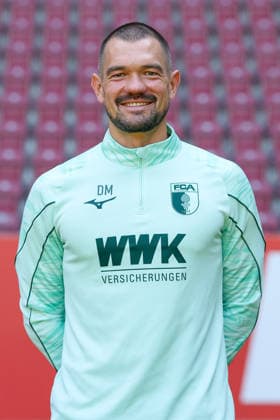 Physiotherapeut David Müller; FC Augsburg 1907 1. BL, Porträttermin 2026 2027, Spielerporträts Augsburg Bayern Deutschland *** Physical Therapist David Müller, FC Augsburg 1907 (1. Bundesliga), Photo Shoot 2026–2027, Player Profiles: Augsburg, Bavaria, Germany Copyright: ximago kolbert-press ChristianxKolbertx