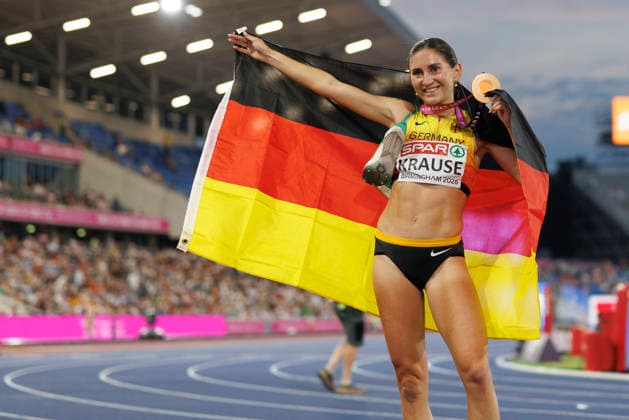 BIRMINGHAM, GREAT BRITAIN - AUGUST 13, 2026: Gesa Felicitas KRAUSE (GER Germany) wins Gold in the 3000m steeple chase during the European Athletics Championships at Alexander Stadium on August 13, 2026 in Birmingham, Great Britain. Great Britain Copyright: xAxelxKohringx