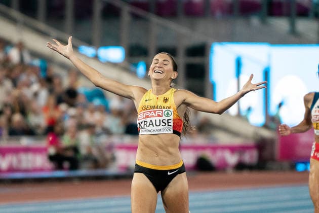 Gesa Felicitas Krause (Silversterlauf Trier, 3000m Hindernis Frauen), GBR, Leichtathletik, Athletics, European Athletics Championships 2026, Leichtathletik Europameisterschaft 2026, Birmingham 2026, 09.08.2026, GBR, Leichtathletik, Athletics, European Athletics Championships 2026, Leichtathletik Europameisterschaft 2026, Birmingham 2026, 09.08.2026 Birmingham *** Gesa Felicitas Krause, Trier New Year s Eve Run, Women s 3000m Steeplechase, GBR, Track and Field, Athletics, 2026 European Athletics Championships, 2026 European Track and Field Championships, Birmingham 2026, August 9, 2026, GBR, Track and Field, Athletics, 2026 European Athletics Championships, 2026 European Track and Field Championships, Birmingham 2026, August 9, 2026, Birmingham Copyright: xStefanxMayerx EP_SMR