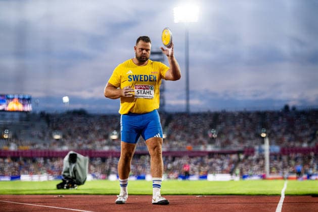 260813 Daniel Stahl of Sweden competes in men s discus throw final during day 4 of the 2026 European Athletics Championships on August 13, 2026 in Birmingham. Photo: Maxim Thore BILDBYRAN kod MT MT1068 friidrott athletics friidrett friidrotts-em em friidretts-em 2026 european athletics championships 4 bbeng *** August 13, 2026: Daniel Stahl of Sweden competes in the men’s discus throw final on Day 4 of the 2026 European Athletics Championships, 2026 in Birmingham. Photo by Maxim Thore. BILDBYRAN code MT MT1068 track and field athletics friidrett friidrotts em em friidretts em 2026 European Athletics Championships 4 bbeng  Copyright: MAXIMxTHORE BB260813MT062