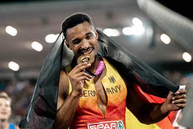 Athletics, European Championships in Birmingham, Men’s Decathlon, European Champion Leo Neugebauer