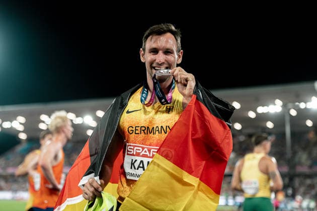 Athletics, European Championships in Birmingham, Men’s Decathlon, Niklas Kaul wins silver