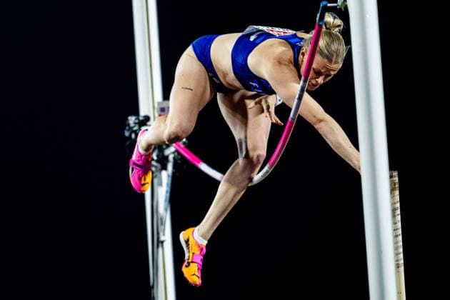 260813 Wilma Heltelä of Finaland competes in women™s pole vault final during day 4 of the 2026 European Athletics Championships on August 13, 2026 in Birmingham. Photo: Mathias Bergeld BILDBYRAN kod MB MT1068 friidrott athletics friidrett friidrotts-em em friidretts-em 2026 european athletics championships 4 bbeng *** August 13, 2026: Wilma Heltelä of Finland competes in the women’s pole vault final on Day 4 of the 2026 European Athletics Championships on August 13, 2026 in Birmingham. Photo by Mathias Bergeld. BILDBYRAN code MB MT1068. track and field athletics friidrett friidrotts em em friidretts em 2026 European Athletics Championships 4 bbeng  Copyright: MATHIASxBERGELD BB260813MB164