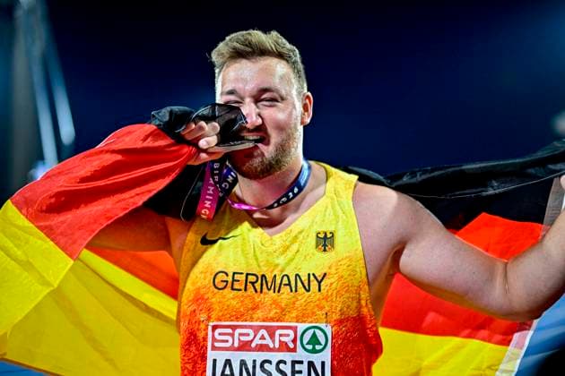 Henrik JANSSEN (Germany, SC Magdeburg, DISCUS THROW Men) GBR, European Athletics Championships, Athletics, 13.08.2026, GBR, European Athletics Championships, Athletics, 13.08.2026, Birmingham *** Henrik JANSSEN, Germany, SC Magdeburg, Men s Discus Throw, GBR, European Athletics Championships, Track and Field, August 13, 2026, GBR, European Athletics Championships, Track and Field, August 13, 2026, Birmingham Copyright: xEibnerxPressefoto JanxPapenfussx EP_JPS