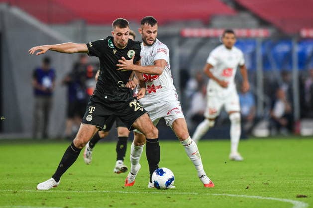 2026.08.13 Zabrze Pilka nozna Liga Europy UEFA Eliminacje 3 Rudna Kwalifikacji Ligi Europy Sezon 2026 2027 Gornik Zabrze - Ferencvaros N z Toon Raemaekers, Erik Prekop Foto Marcin Bulanda PressFocus 2026.08.13 Zabrze Football UEFA European League Qualifying Third Round Season 2026 2027 Gornik Zabrze - Ferencvaros Toon Raemaekers, Erik Prekop Credit: Marcin Bulanda PressFocus NEWSPIX.PL --- newspix.pl 