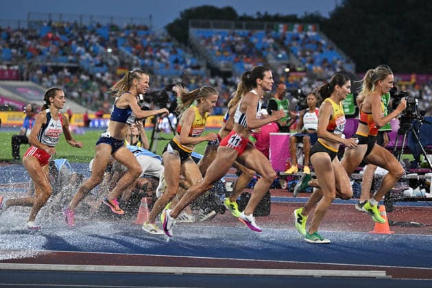 2026.08.13 Birmingham Lekkoatletyka Mistrzostwa Europy N z Flavie Renouard Ilona Mononen Olivia Gurth Alice Finot Gesa Felicitas Krause Lea Meyer Foto Michal Laudy PressFocus 2026.08.13 Birmingham Athletics European Athletics Championships Credit: Michal Laudy PressFocus NEWSPIX.PL --- newspix.pl 