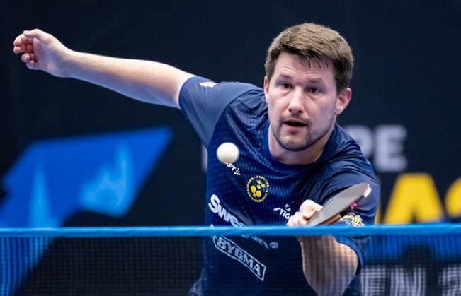 MALMÖ 2026-08-13 Sweden s Kristian Karlsson against Shunsuke Togami of Japan in the second round of the men s singles at the Europe Smash Sweden 2026 Table tennis, Tischtennis tournament at Baltiska Hallen in Malmö, Sweden, on August 13, 2026. MALMÖ SWEDEN x50090x *** MALMÖ, August 13, 2026 — Sweden’s Kristian Karlsson faces Shunsuke Togami of Japan in the second round of the men’s singles at the Europe Smash Sweden 2026 table tennis tournament at Baltiska Hallen in Malmö, Sweden, on August 13, 2026 MALMÖ SWEDEN x50090x  Copyright: xJohanxNilssonx xTTx EUROPE SMASH SWEDEN 2026