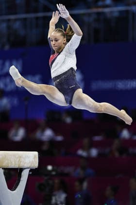 Elena Colas, FRA, during qualification at 2026 Europeans in Zagreb; 13 08 2026; *** Elena Colas (FRA) during the qualifying round at the 2026 European Championships in Zagreb on August 13, 2026 