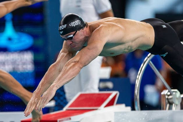 SWIMMING - EAC 2026 PARIS,FRANCE,14.AUG.26 - SWIMMING - European Aquatics Championships Paris 2026, 50m breaststroke, men. Image shows Bernhard Reitshammer (AUT).  GEPAxpictures xPhilippxBrem