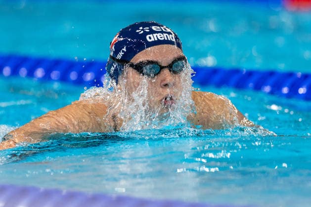 SWIMMING - EAC 2026 PARIS,FRANCE,14.AUG.26 - SWIMMING - European Aquatics Championships Paris 2026, 200m individual medley, women. Image shows Aviva Hollinsky (AUT).  GEPAxpictures xPhilippxBrem