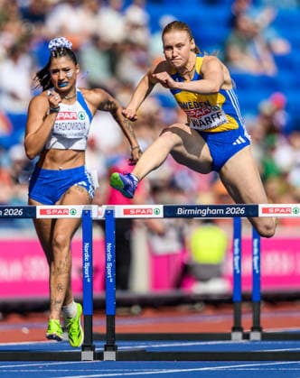 260814 Erika Wärff of Sweden competes in women s heptathlon 100 meter hurdles during day 5 of the 2026 European Athletics Championships on August 14, 2026 in Birmingham. Photo: Mathias Bergeld BILDBYRAN kod MB MT1070 friidrott athletics friidrett friidrotts-em em friidretts-em 2026 european athletics championships bbeng sweden sverige women™s heptathlon dam damer women *** August 14, 2026: Erika Wärff of Sweden competes in the women’s heptathlon 100-meter hurdles during Day 5 of the 2026 European Athletics Championships on August 14, 2026 in Birmingham. Photo by Mathias Bergeld, BILDBYRAN, code MB MT1070. track and field, athletics, friidrett, friidrotts EM, 2026 European Athletics Championships, BBENG, Sweden, women’s heptathlon  Copyright: MATHIASxBERGELD BB260814MB006