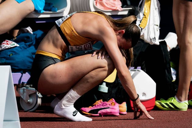 Sandrina Sprengel (VfB Stuttgart, Siebenkampf Frauen), GBR, Leichtathletik, Athletics, European Athletics Championships 2026, Leichtathletik Europameisterschaft 2026, Birmingham 2026, 09.08.2026, GBR, Leichtathletik, Athletics, European Athletics Championships 2026, Leichtathletik Europameisterschaft 2026, Birmingham 2026, 09.08.2026 Birmingham *** Sandrina Sprengel, VfB Stuttgart, Women s Heptathlon, GBR, Track and Field, Athletics, 2026 European Athletics Championships, 2026 European Track and Field Championships, Birmingham 2026, August 9, 2026, GBR, Track and Field, Athletics, 2026 European Athletics Championships, 2026 European Track and Field Championships, Birmingham 2026, August 9, 2026, Birmingham Copyright: xStefanxMayerx EP_SMR