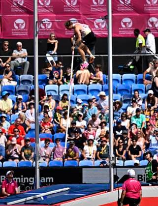 European Athletics Championships Birmingham 2026 - day 5 BIRMINGHAM, ENGLAND - AUGUST 14 : Broeders Ben (BEL) in action during the Pole Vault Men Qualification on day 5 of the Birmingham 2026 European Athletics Championships on August 14, 2026 in Birmingham, England, 14 08 2026 Birmingham ENGLAND  Copyright: xTomasxSiskx