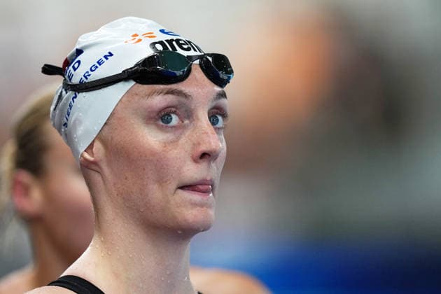 2026-08-14 2026 European Aquatics Championships PARIS, FRANCE - AUGUST 14: Marrit Steenbergen of the Netherlands during 2026 European Aquatics Championships on August 14, 2026 in Paris, France. (Photo by Nikola Krstic BSR Agency) Paris France Content not available for redistribution in The Netherlands directly or indirectly through any third parties. Copyright: xBSRxAgencyx
