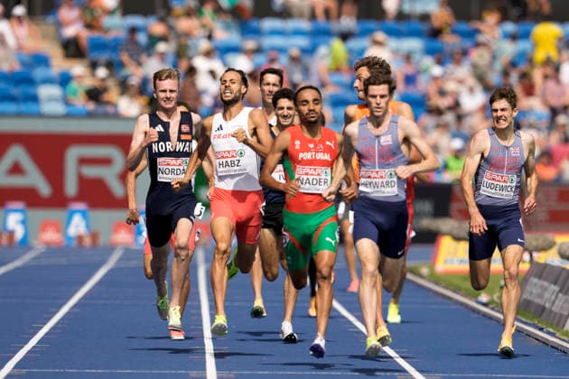 EM i friidrett utendors 2026 - Dag 5 Birmingham, England 20260814. Narve Gilje Nordas i ovelsen 1500 meter menn forsok under EM i friidrett 2026 pa Alexander Stadium i Birmingham fredag. Foto: Beate Oma Dahle NTB Birmingham England EDITORIAL USE ONLY. RESTRICTED USE FOR BETTING COMPANIES Ref:_SPOJB8wDG6b3mI.jpg *** 2026 European Outdoor Athletics Championships, Day 5, Birmingham, England 20260814 Narve Gilje Nordas in the men’s 1,500-meter preliminary heat during the 2026 European Athletics Championships at Alexander Stadium in Birmingham on Friday. Photo: Beate Oma Dahle, NTB, Birmingham, England. EDITORIAL USE ONLY. RESTRICTED USE FOR BETTING. COMPANIES  Copyright: xBeatexOmaxDahlex xNTBx