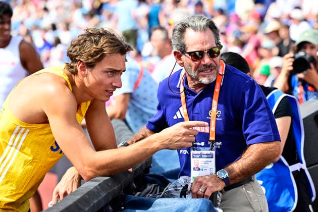 BIRMINGHAM, UNITED KINGDOM 20260814 Sweden s Armand Duplantis before the men s pole vault qualifying round at the European Athletics Championships at Alexander Stadium in Birmingham. *** The image is included in the SPORTS PACKAGE. For others PAY IMAGE. *** BIRMINGHAM UK x10030x *** BIRMINGHAM, UNITED KINGDOM 20260814 Sweden s Armand Duplantis before the men s pole vault qualifying round at the European Athletics Championships at Alexander Stadium in Birmingham *** The image is included in the SPORTS PACKAGE. For other images, please contact us for pricing. *** BIRMINGHAM, UK x10030x  Copyright: xJonasxEkströmer TTx EUROPEAN ATHLETICS CHAMPIONSHIPS 2026