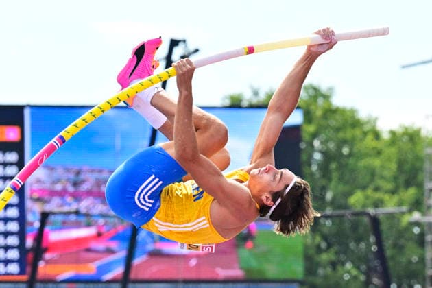 BIRMINGHAM, UNITED KINGDOM 20260814 Sweden s Armand Duplantis before the men s pole vault qualifying round at the European Athletics Championships at Alexander Stadium in Birmingham. *** The image is included in the SPORTS PACKAGE. For others PAY IMAGE. *** BIRMINGHAM UK x10030x *** BIRMINGHAM, UNITED KINGDOM 20260814 Sweden s Armand Duplantis before the men s pole vault qualifying round at the European Athletics Championships at Alexander Stadium in Birmingham *** The image is included in the SPORTS PACKAGE. For other images, please contact us for pricing. *** BIRMINGHAM, UK x10030x  Copyright: xJonasxEkströmer TTx EUROPEAN ATHLETICS CHAMPIONSHIPS 2026